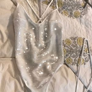 Sequin bodysuit